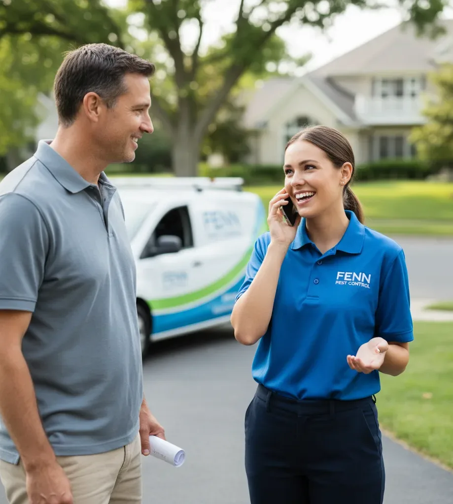 Fenn Pest Control customer support in Paul